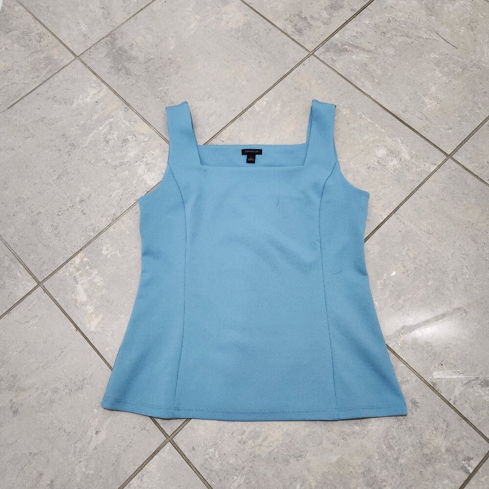 Blue Thick Strap Tank